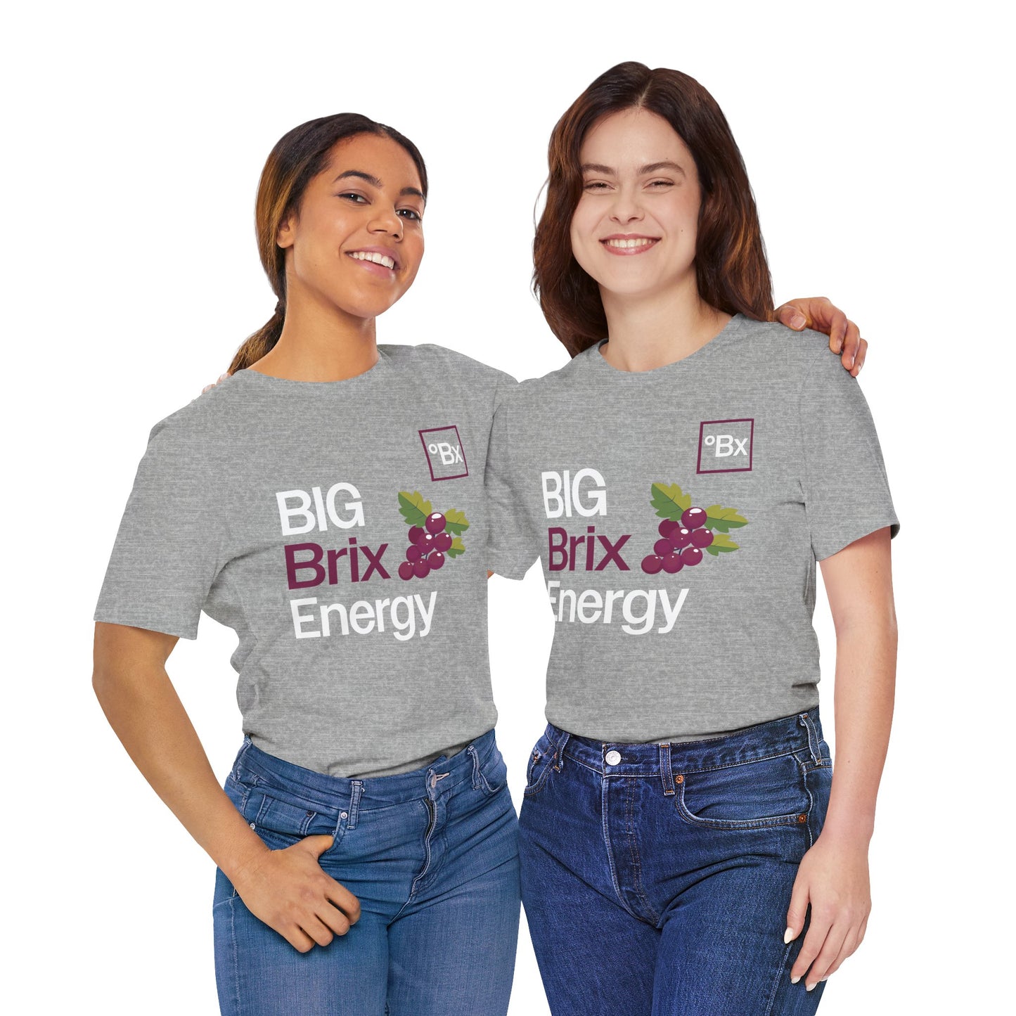 BIG BRIX ENERGY (Grapes) - Unisex Short Sleeve Tee