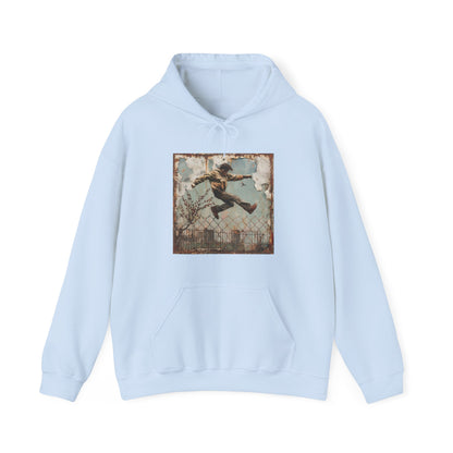 HOPPING THE FENCE - Hooded Sweatshirt