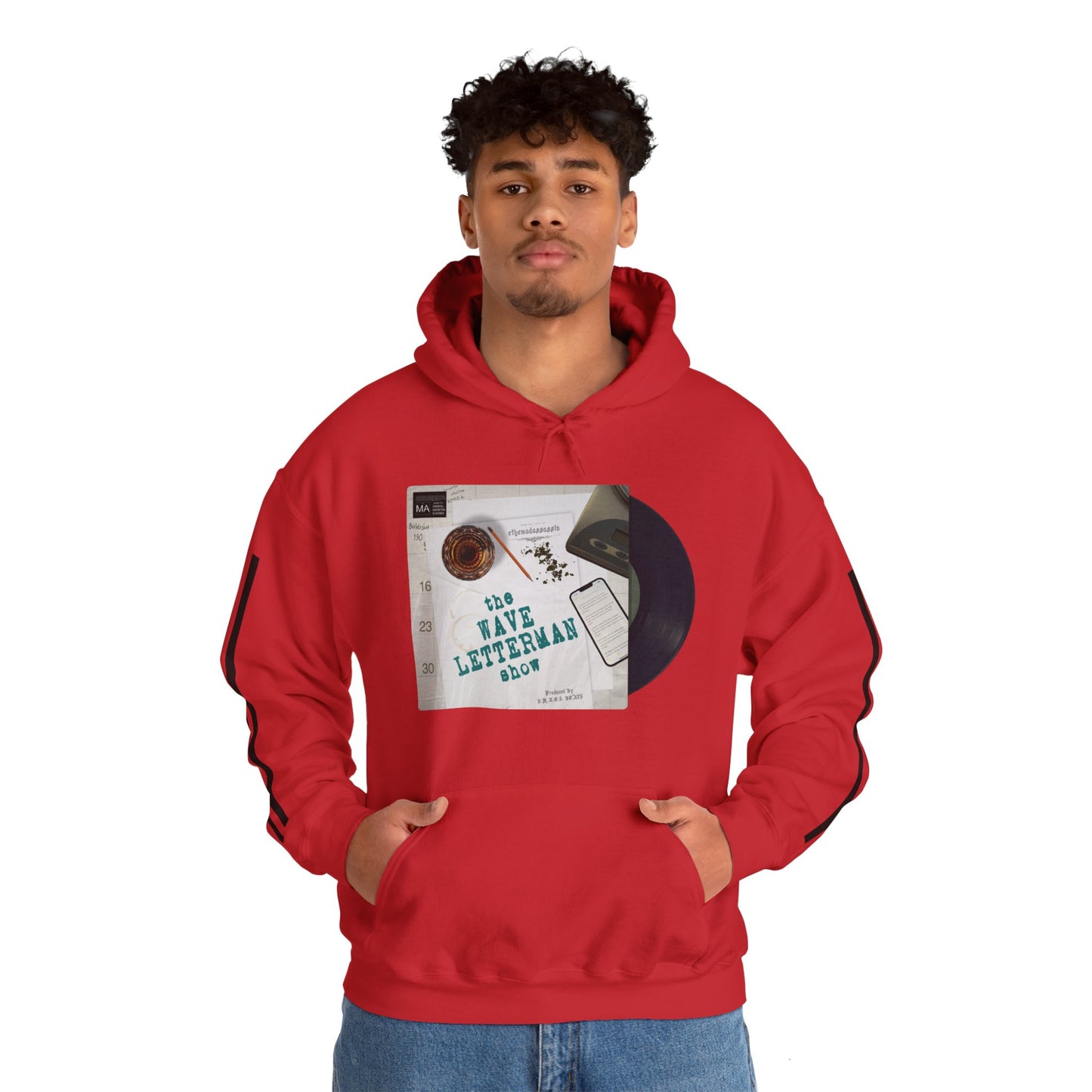 ethemadassassin THE WAVE LETTERMAN SHOW - VINYL Hoodie