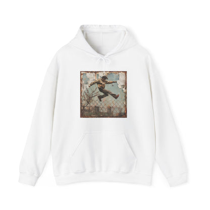 HOPPING THE FENCE - Hooded Sweatshirt