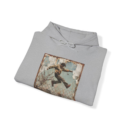 HOPPING THE FENCE - Hooded Sweatshirt