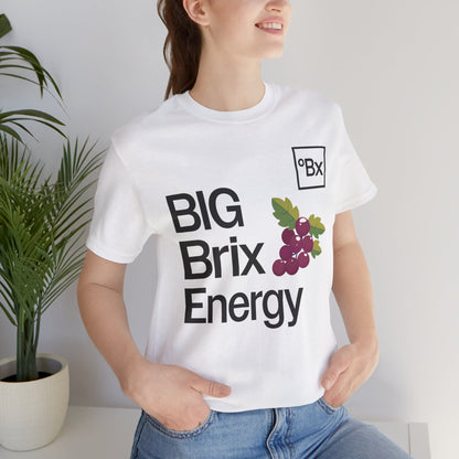 BIG BRIX ENERGY (Grapes) - Unisex Short Sleeve Tee