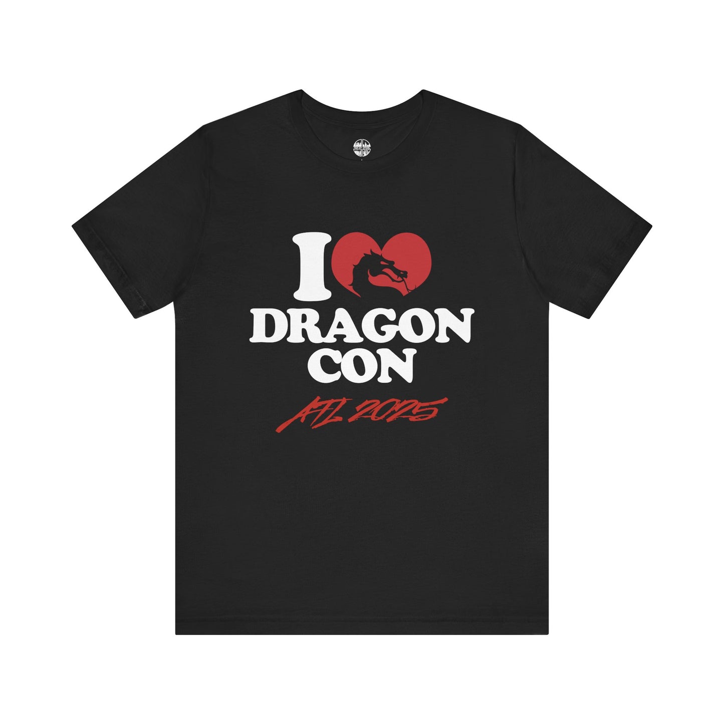 I Love Dragon Con Short Sleeve Tee, Unisex Dragon Con T-Shirt, Convention Shirt, Geek Apparel, Fan Event Tee