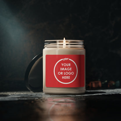 Personalized Scented Soy Candles (9oz) by Crispy Graphics