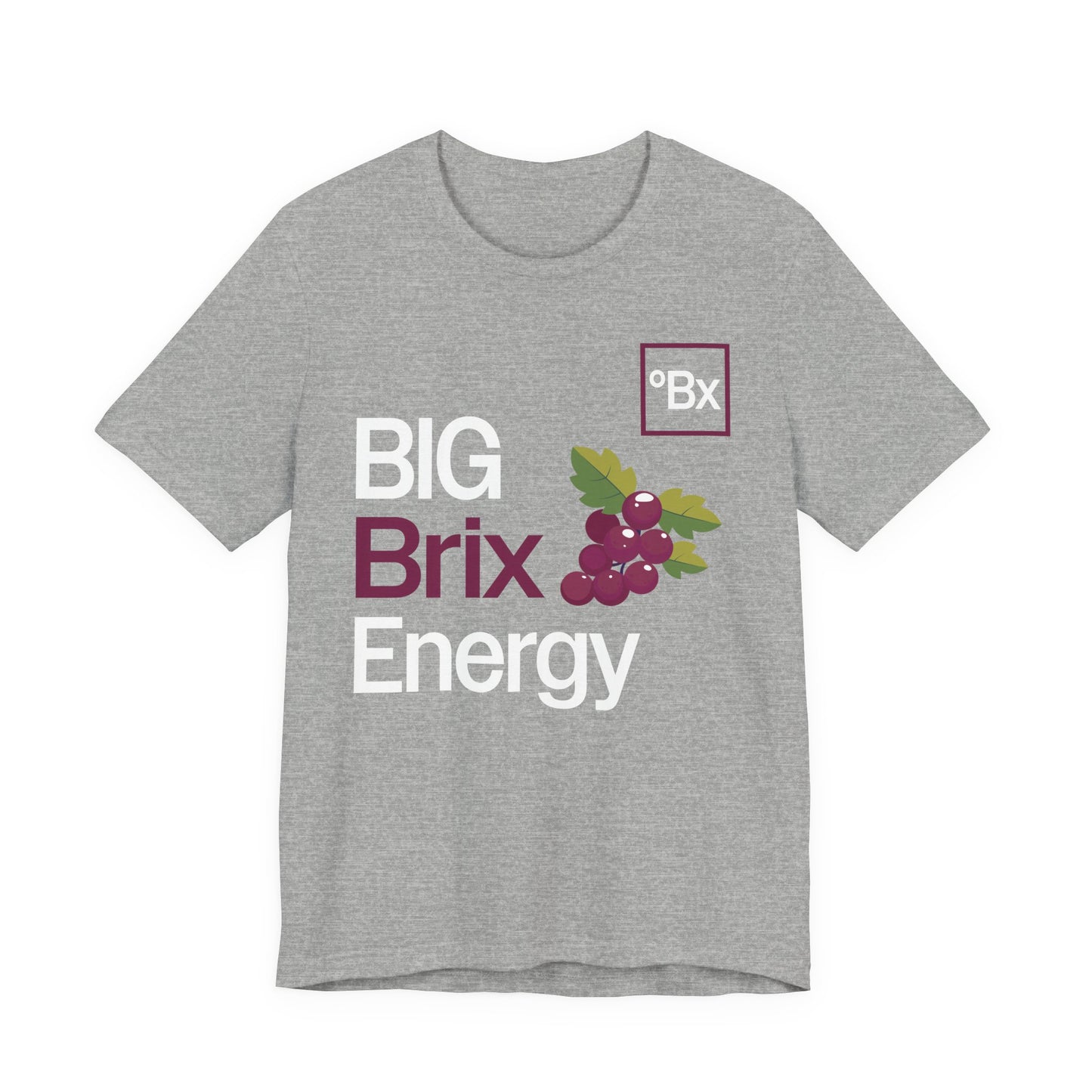 BIG BRIX ENERGY (Grapes) - Unisex Short Sleeve Tee