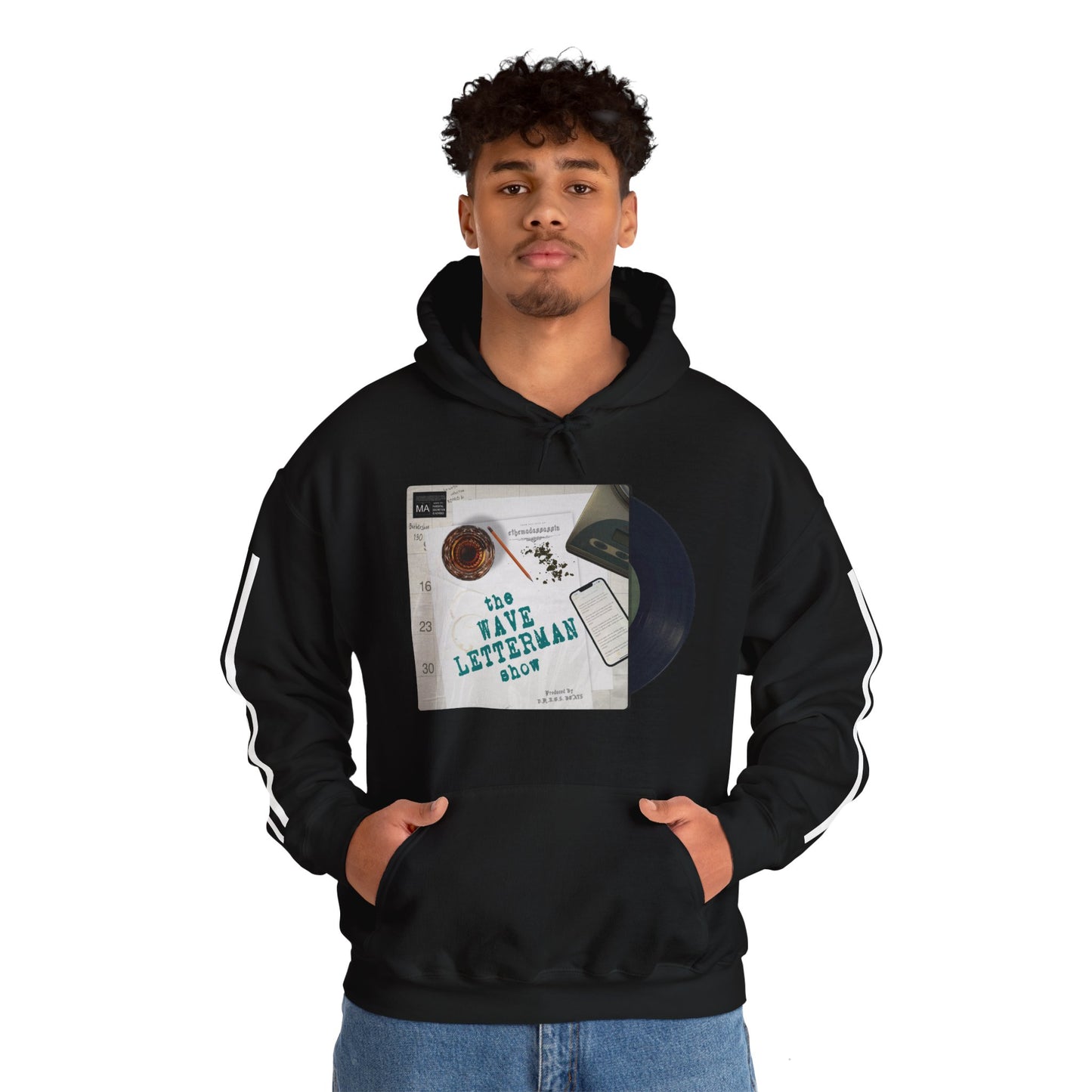 ethemadassassin THE WAVE LETTERMAN SHOW - VINYL Hoodie