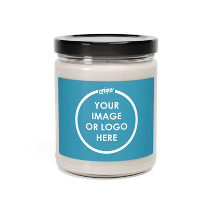 Personalized Scented Soy Candles (9oz) by Crispy Graphics