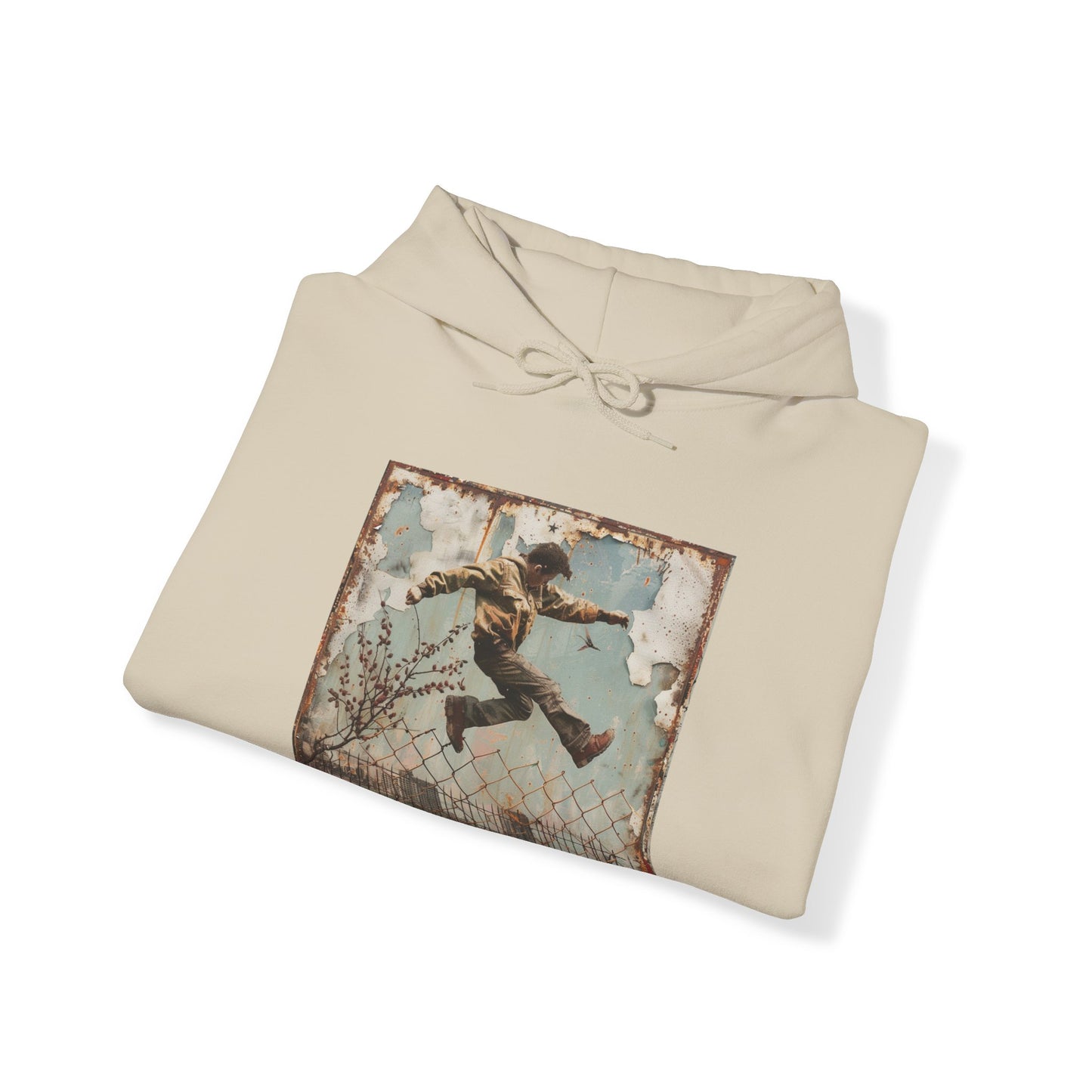 HOPPING THE FENCE - Hooded Sweatshirt