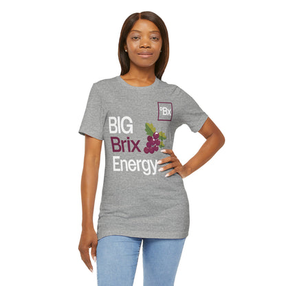 BIG BRIX ENERGY (Grapes) - Unisex Short Sleeve Tee