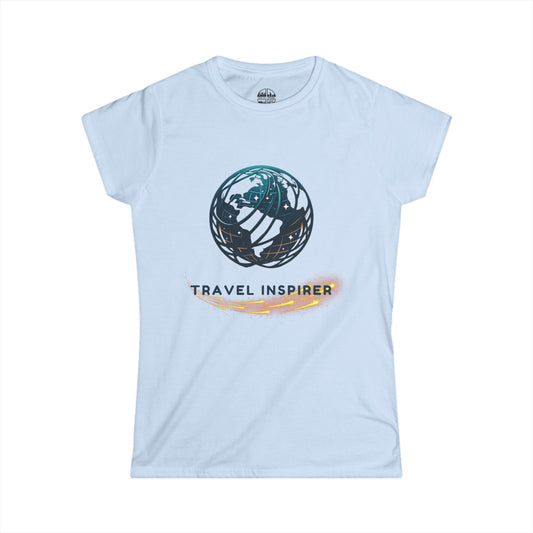 Inspire Me 2 Travel Inspirer - Women's Softstyle Tee