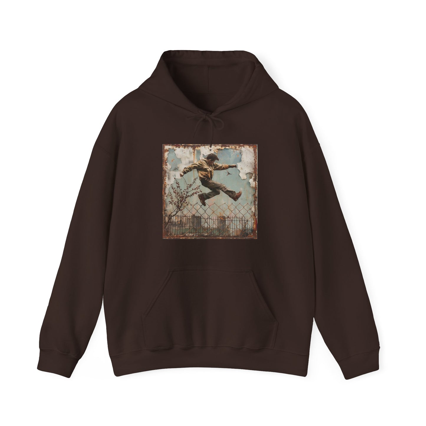 HOPPING THE FENCE - Hooded Sweatshirt