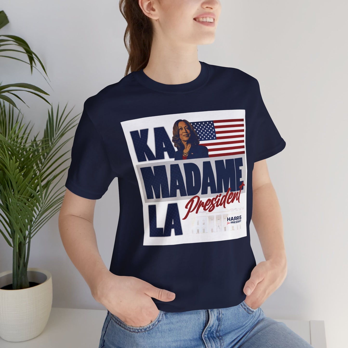 Kamala Madame President - Unisex Short Sleeve T-Shirt