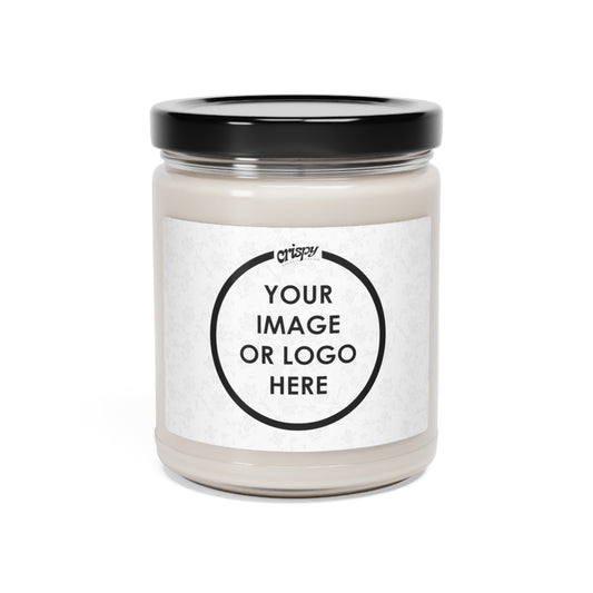 Personalized Scented Soy Candles (9oz) by Crispy Graphics