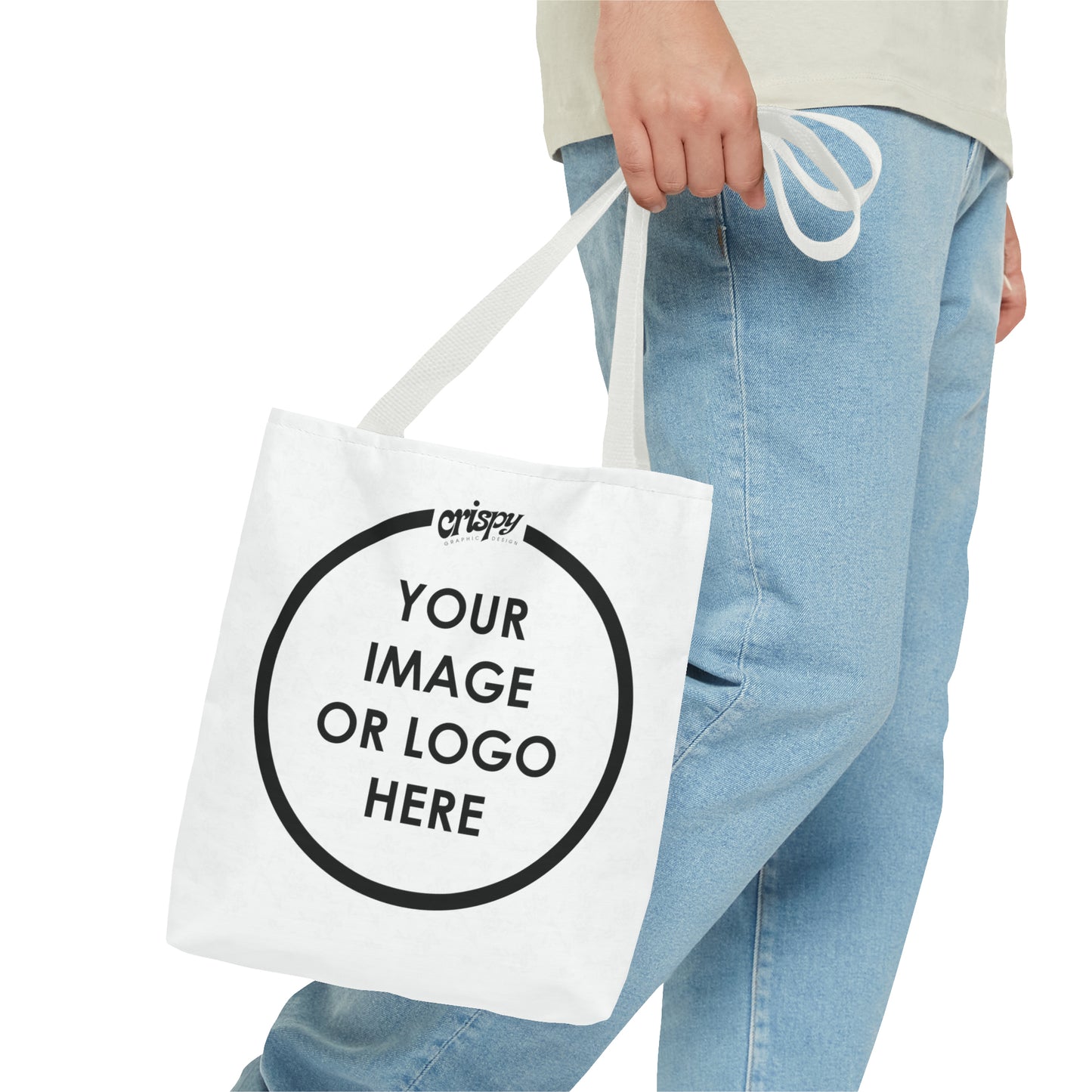 Personalized Tote Bag by Crispy Graphics