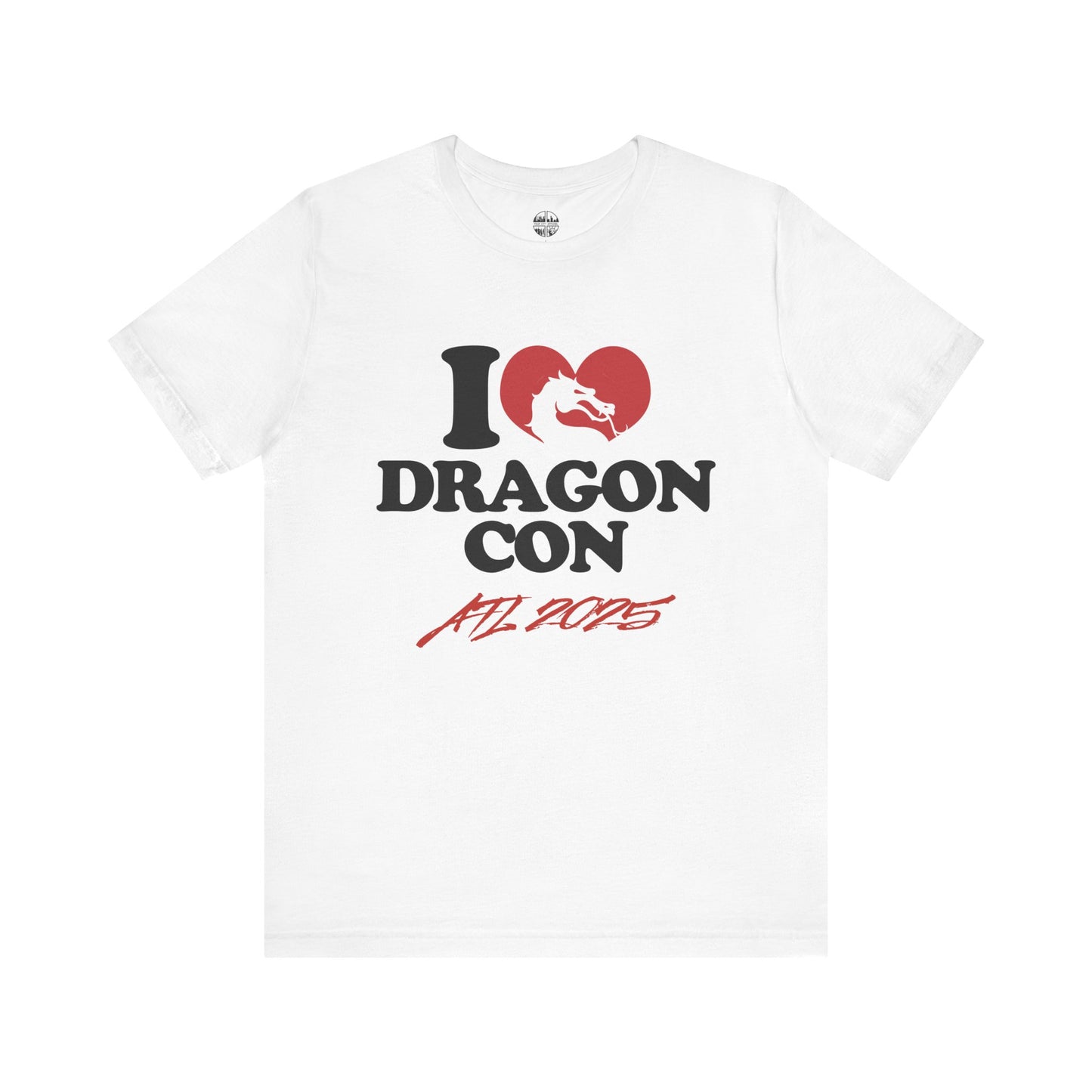 I Love Dragon Con Short Sleeve Tee, Unisex Dragon Con T-Shirt, Convention Shirt, Geek Apparel, Fan Event Tee