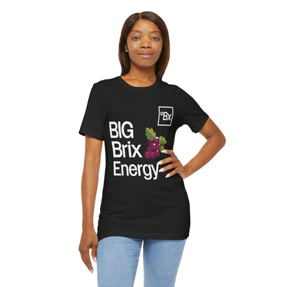 BIG BRIX ENERGY (Grapes) - Unisex Short Sleeve Tee