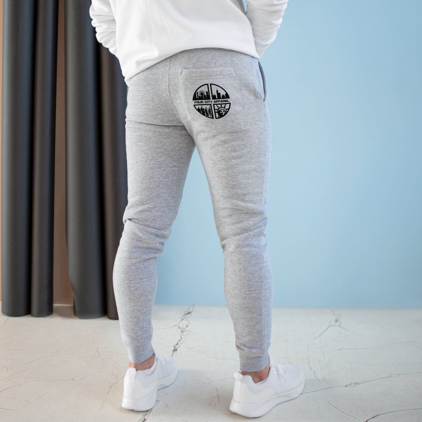 Four City Apparel Logo - Unisex Fleece Joggers