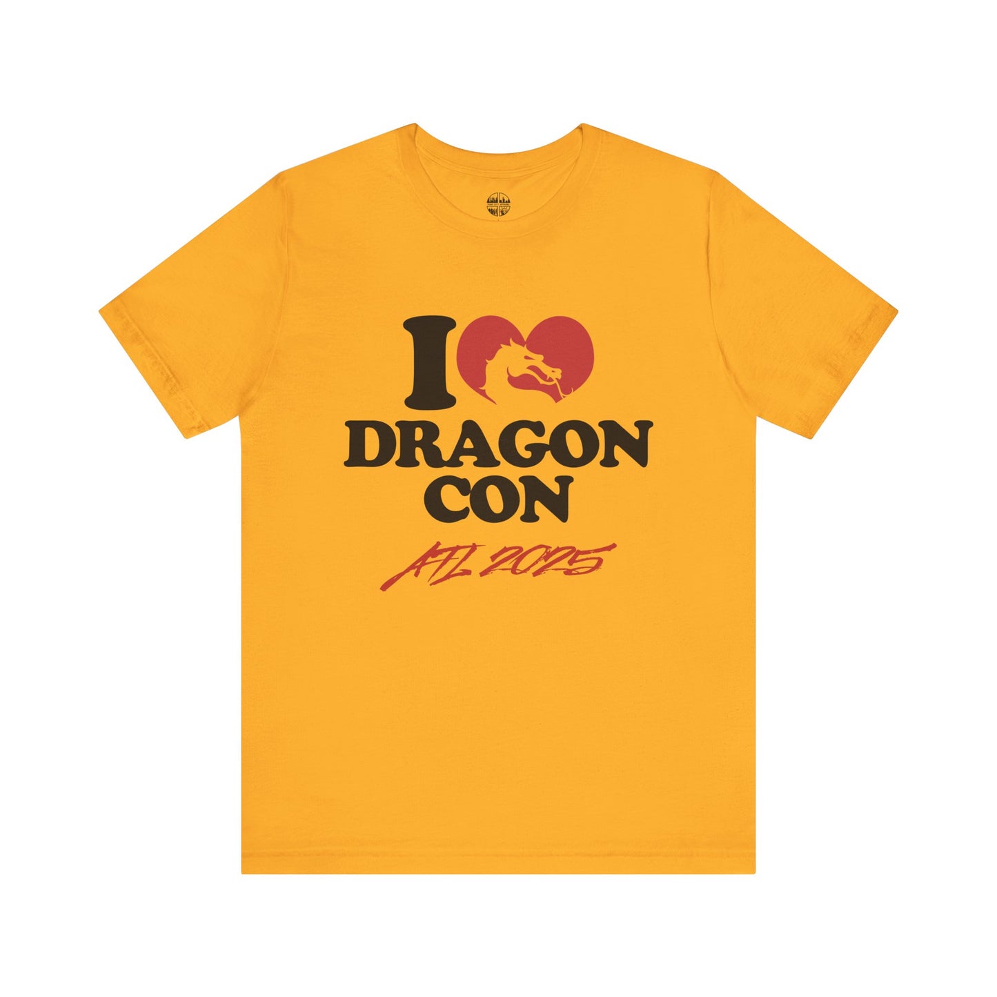 I Love Dragon Con Short Sleeve Tee, Unisex Dragon Con T-Shirt, Convention Shirt, Geek Apparel, Fan Event Tee