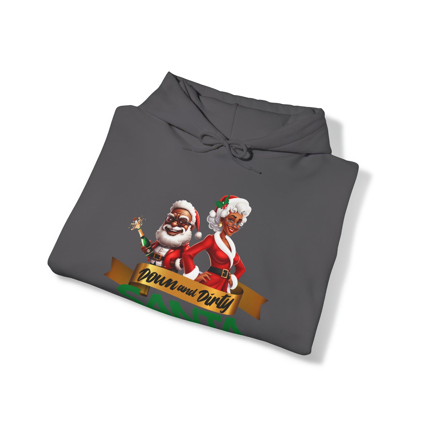 Down and Dirty Santa Hoodie