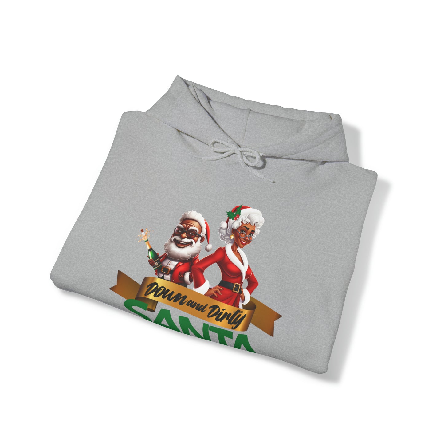 Down and Dirty Santa Hoodie