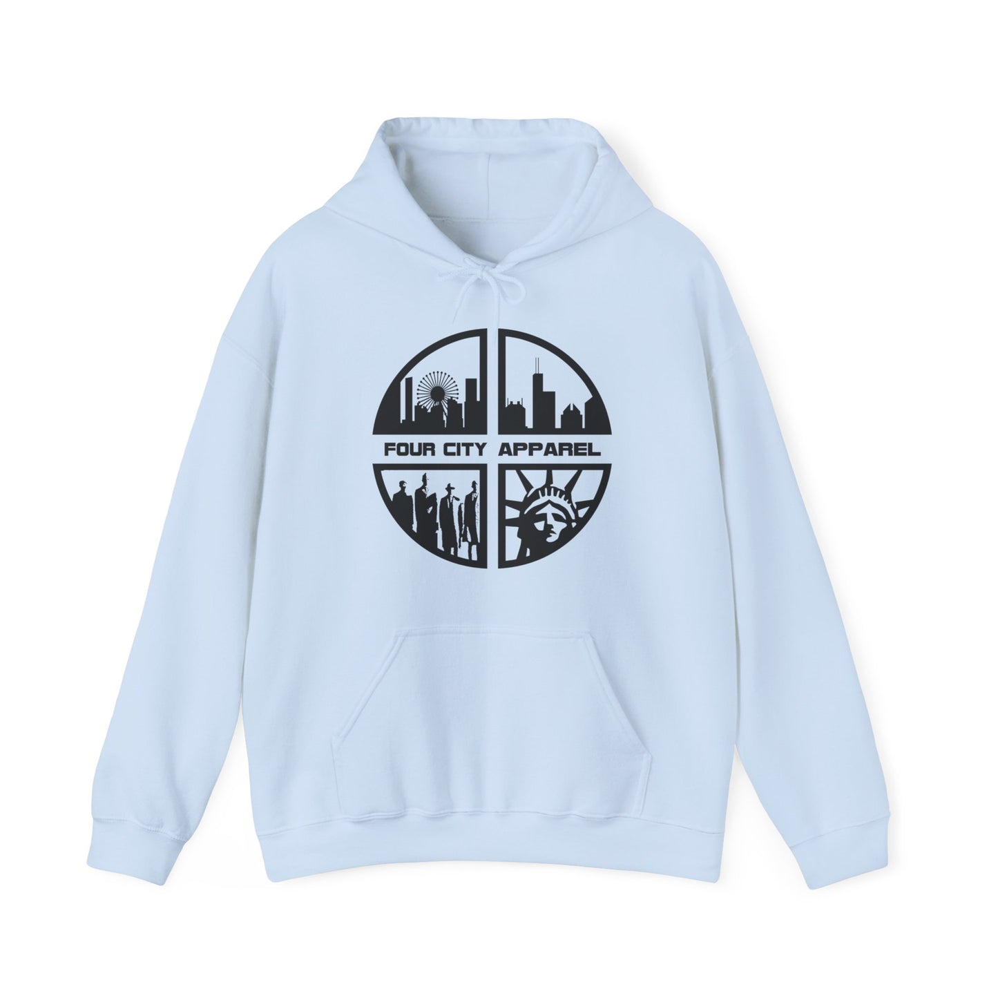 Four City Emblem Hoodie