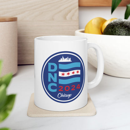 Chicago DNC 2024 - Ceramic Mug, (11oz, 15oz)