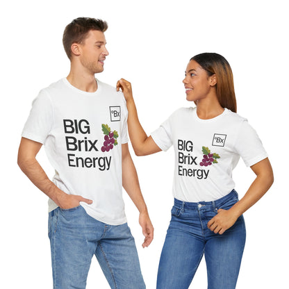 BIG BRIX ENERGY (Grapes) - Unisex Short Sleeve Tee