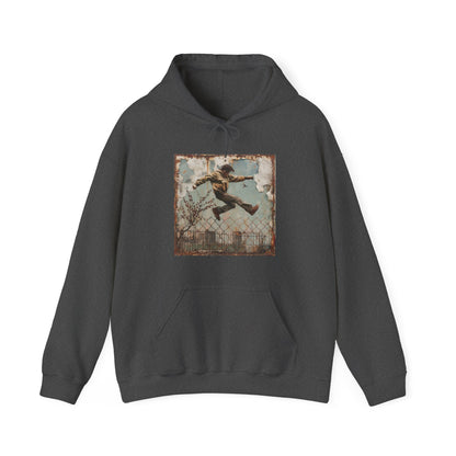 HOPPING THE FENCE - Hooded Sweatshirt