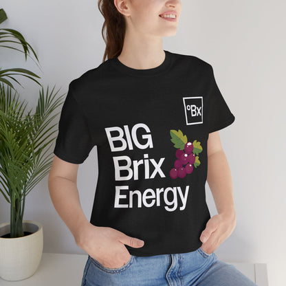 BIG BRIX ENERGY (Grapes) - Unisex Short Sleeve Tee