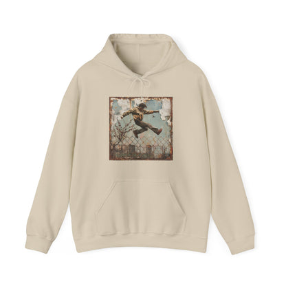 HOPPING THE FENCE - Hooded Sweatshirt