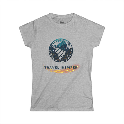 Inspire Me 2 Travel Inspirer - Women's Softstyle Tee