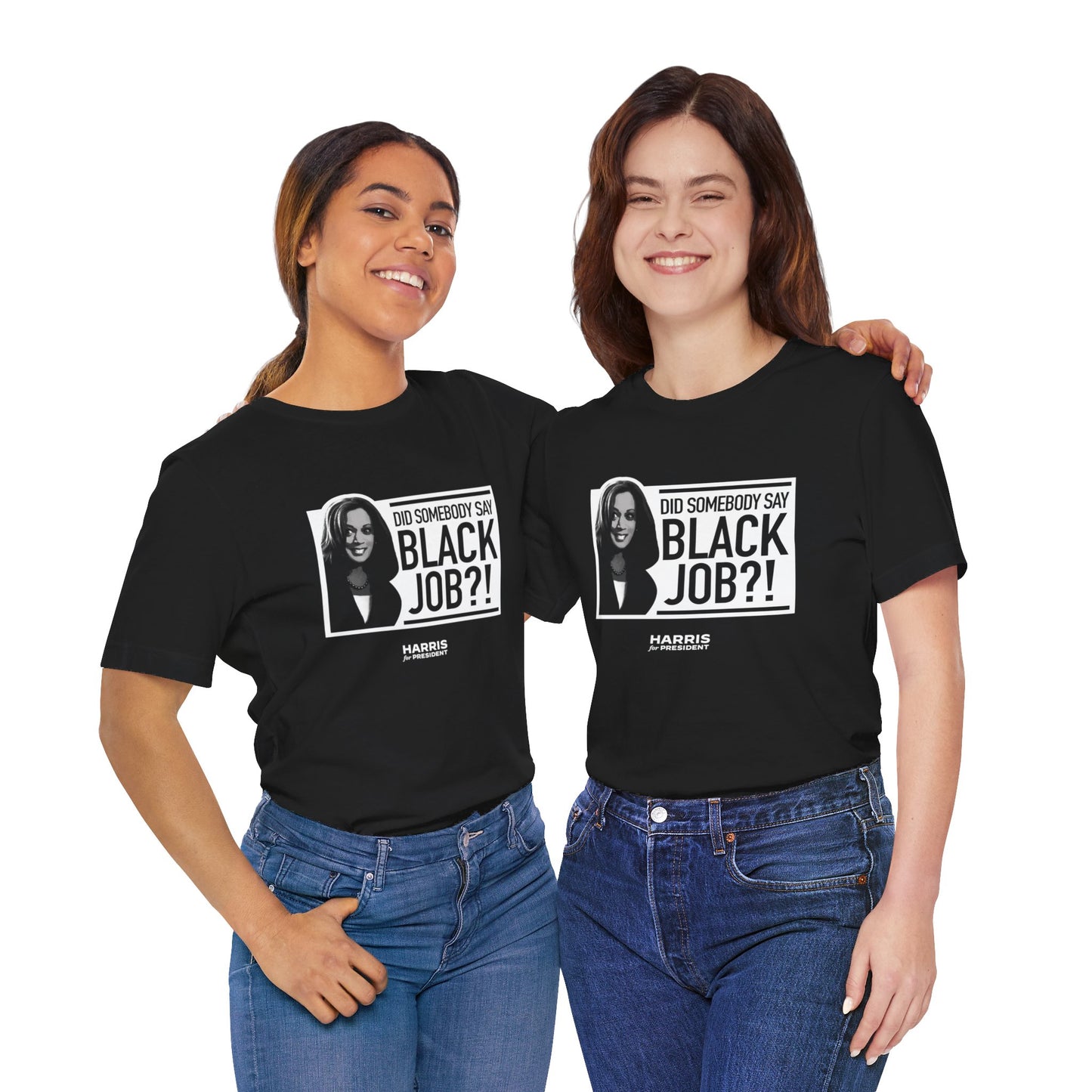 Kamala Black Job - Unisex Short Sleeve T-shirt