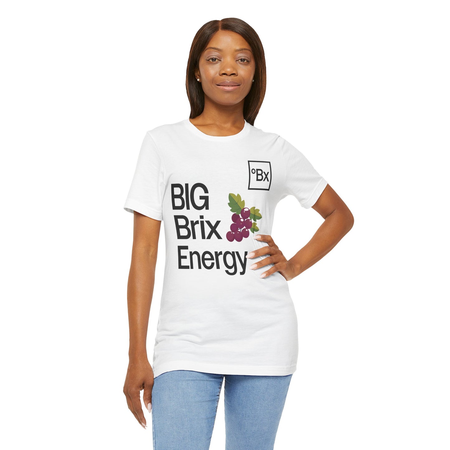 BIG BRIX ENERGY (Grapes) - Unisex Short Sleeve Tee