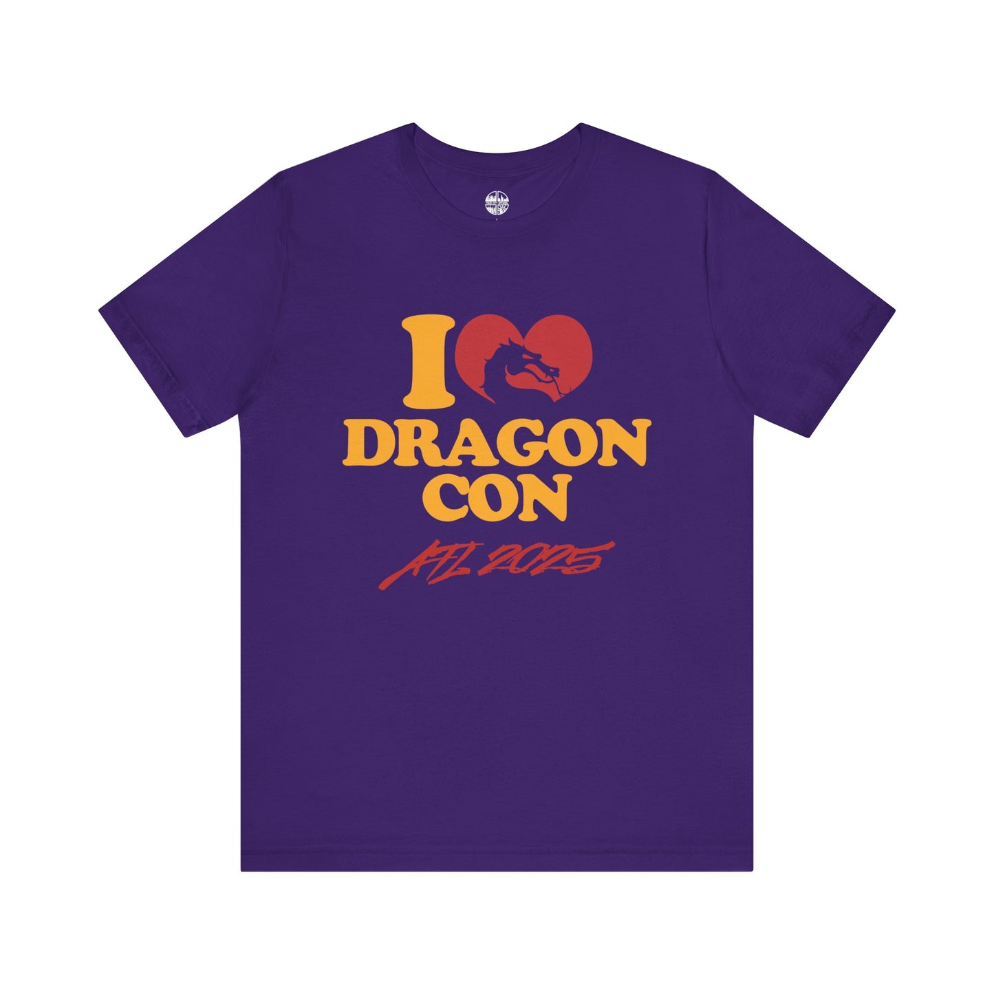I Love Dragon Con Short Sleeve Tee, Unisex Dragon Con T-Shirt, Convention Shirt, Geek Apparel, Fan Event Tee