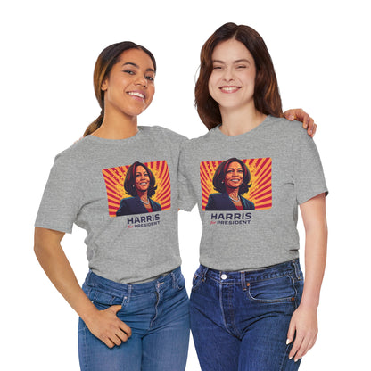 Harris for President - Unisex Short Sleeve T-Shirt