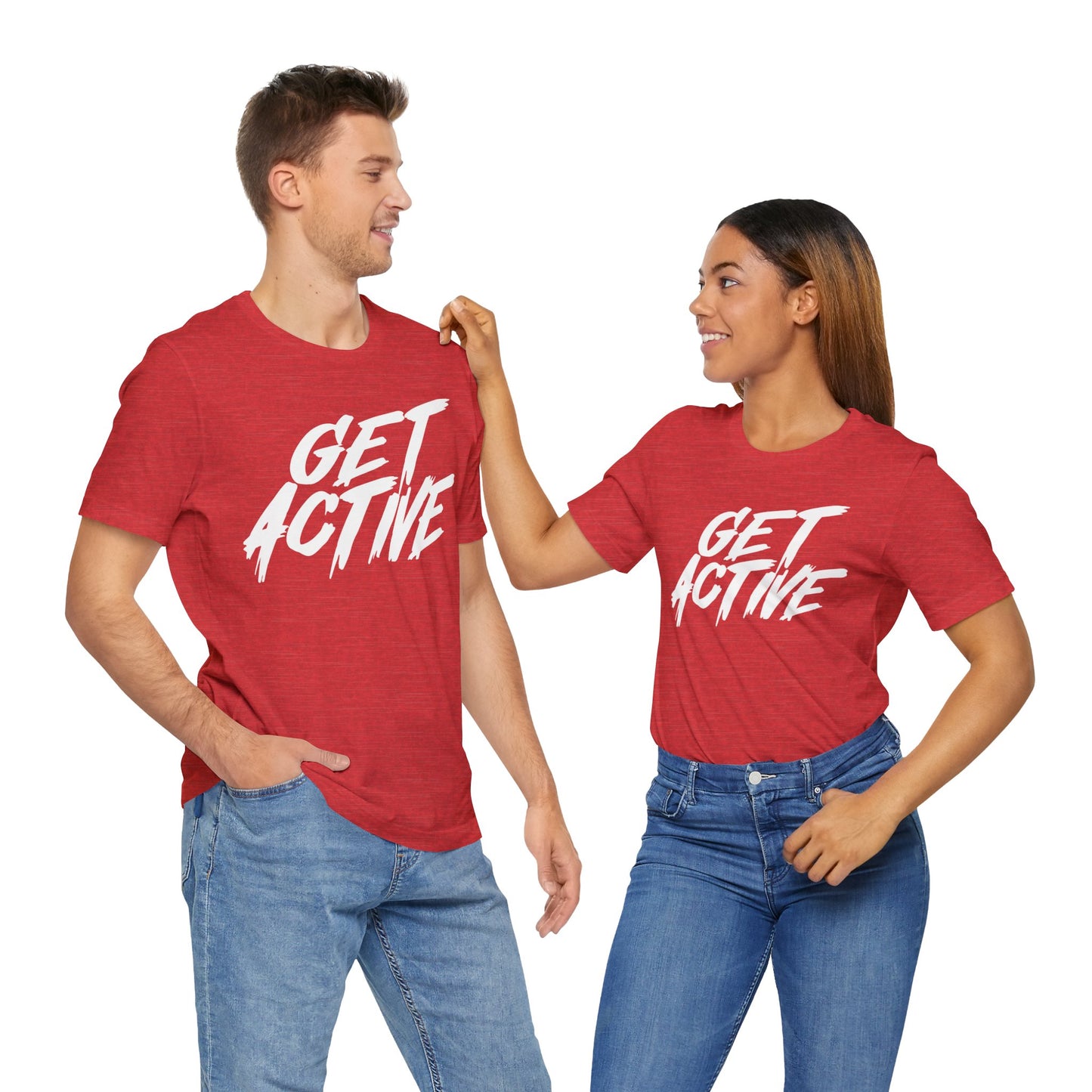 GET ACTIVE - Unisex Short Sleeve Tee