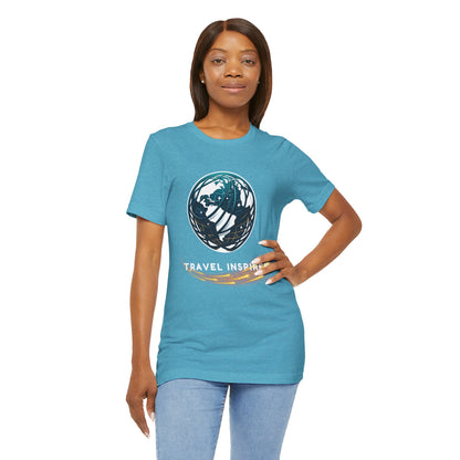 Inspire Me 2 Travel Inspirer - Unisex Short Sleeve Tee