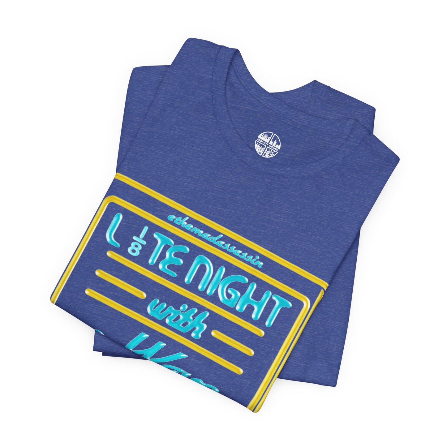 ethemadassassin - LATE NIGHT WITH WAVE LETTERMAN Unisex Tee