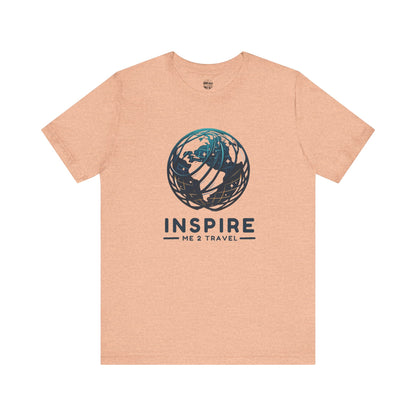 Inspire Me 2 Travel - Unisex Short Sleeve Tee