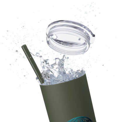 Inspire Me 2 Travel - Skinny Tumbler with Straw, 20oz