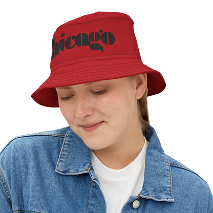 Chicago Bucket Hat - Red