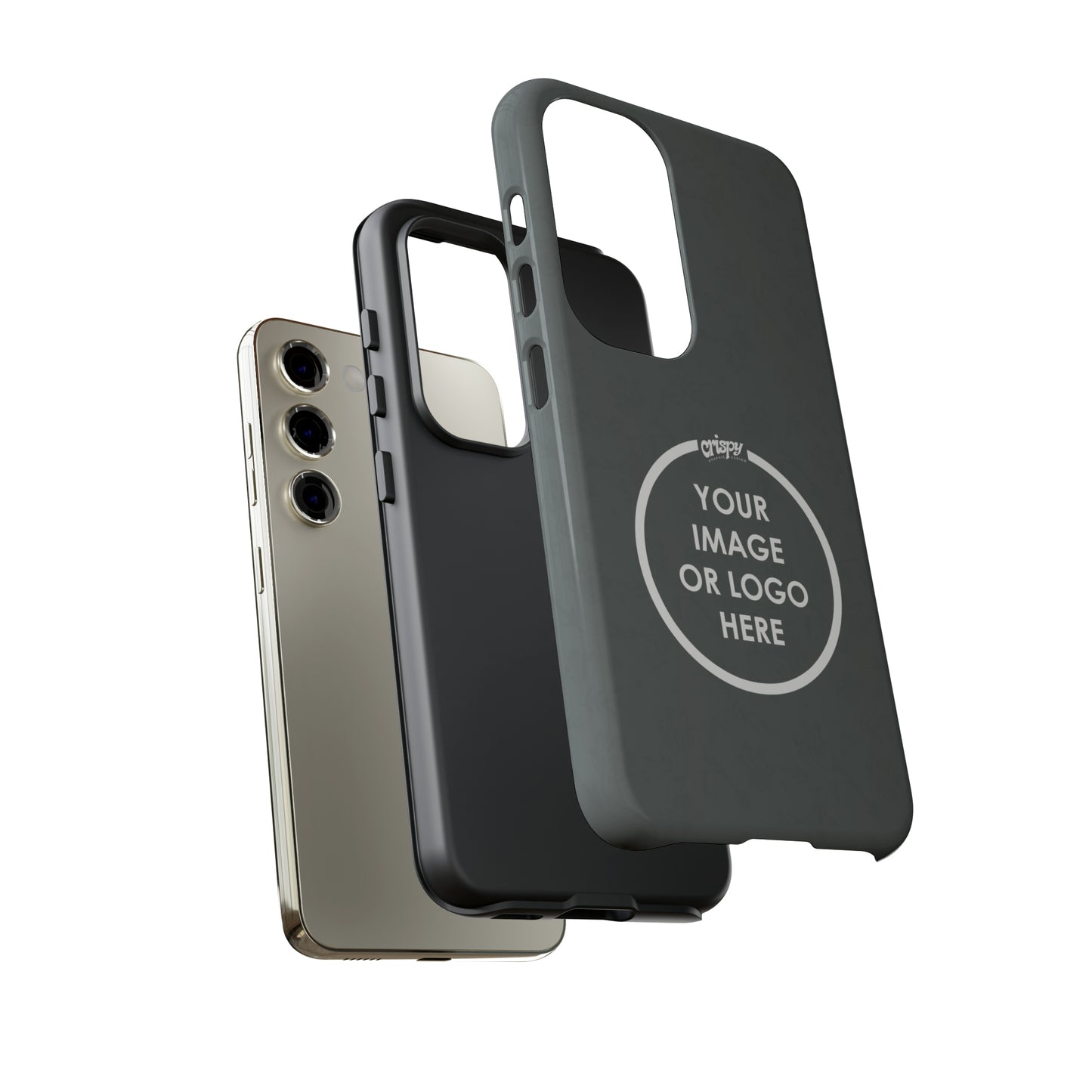 Personalized Galaxy & Pixel Phone Tough Cases by Crispy Graphics