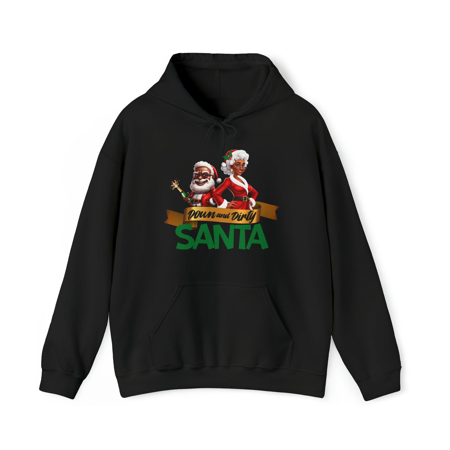 Down and Dirty Santa Hoodie