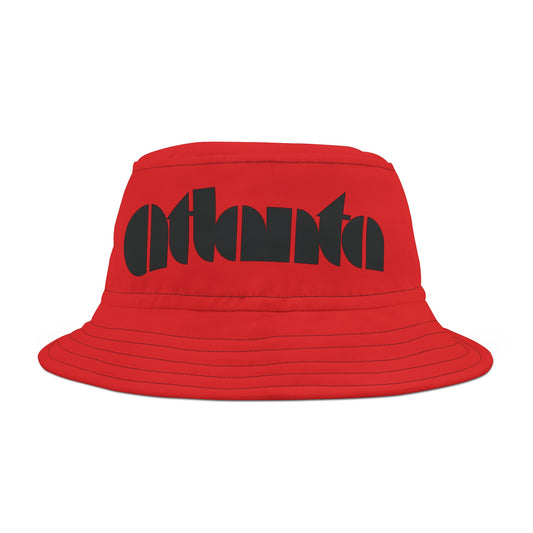 ATLANTA Bucket Hat - Red