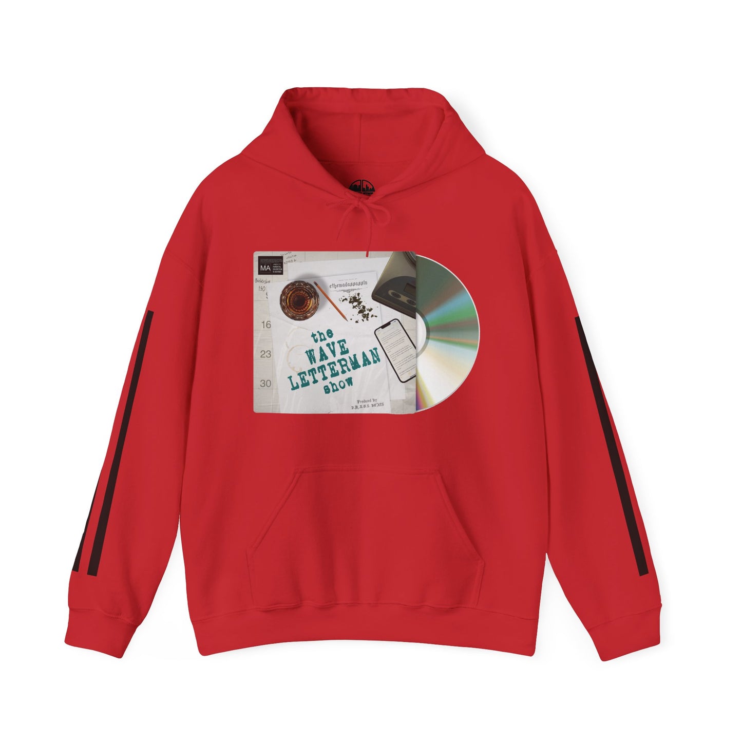 ethemadassassin THE WAVE LETTERMAN SHOW - CD Hoodie