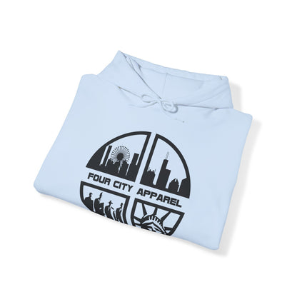 Four City Emblem Hoodie