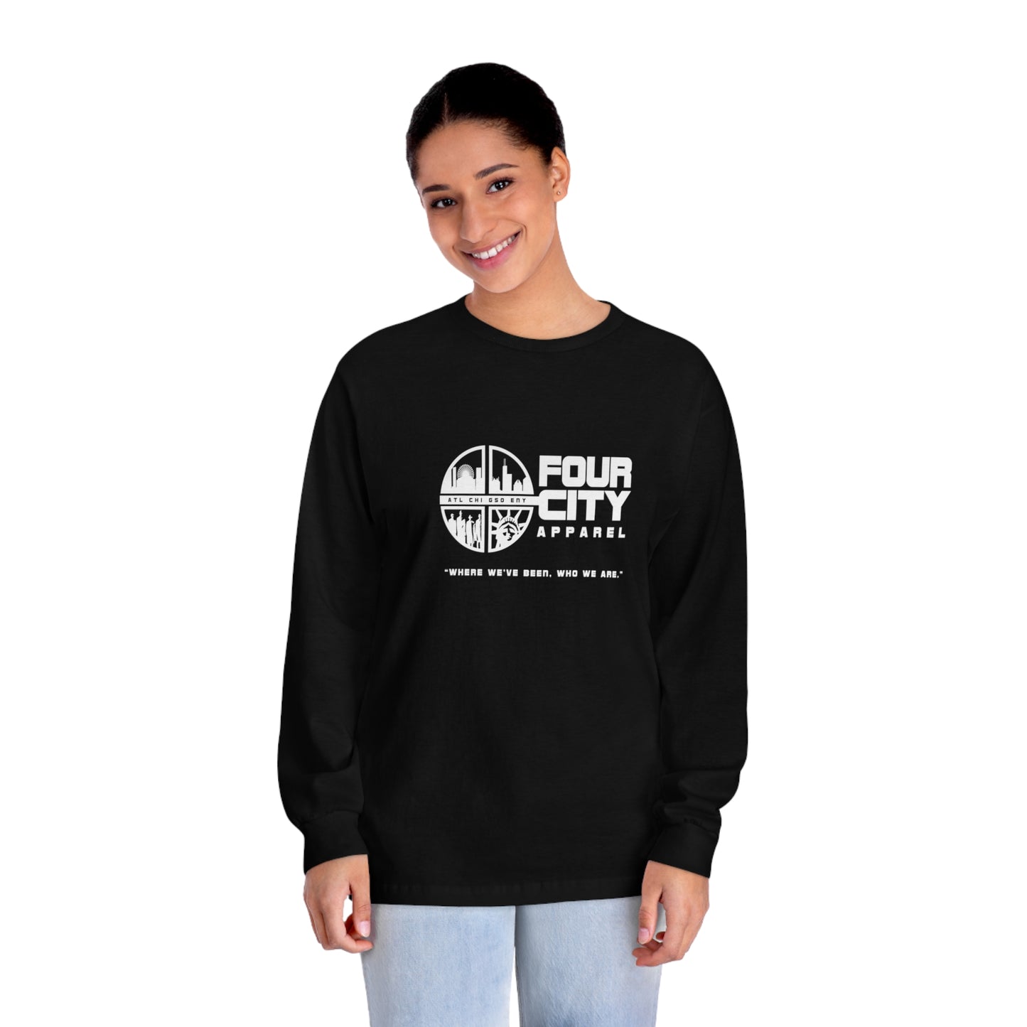 Four City Logo Long Sleeve T-Shirt