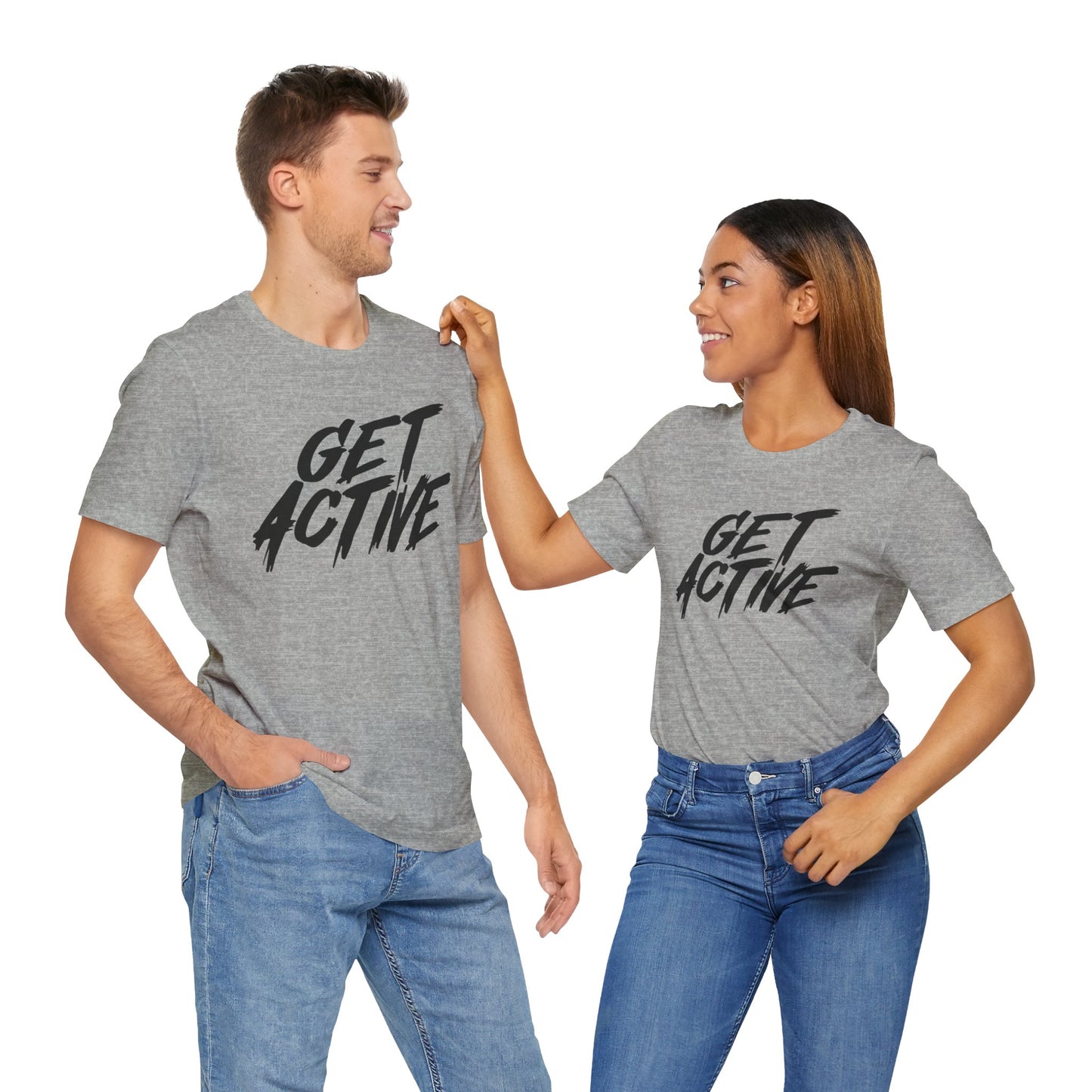 GET ACTIVE - Unisex Short Sleeve Tee