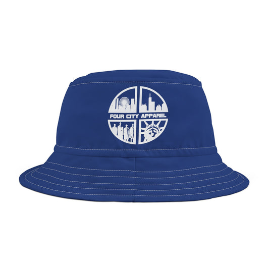 Four City Bucket Hat (Blue or Black)