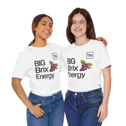 BIG BRIX ENERGY (Grapes) - Unisex Short Sleeve Tee